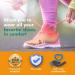 Metatarsal Pads for Men & Women | Ball of Foot Cushions - Reduce Friction 1/4" Thick 6 Pairs - Skin Color - Shop Internationally - Buy Online on GoSupps.com