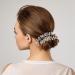 Frcolor Bridal Hair Comb Elegant Pearls Wedding Hair Comb Handmade Wedding Hair Accessories - Buy Online on GoSupps.com