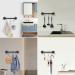 Industrial Pipe Towel Bar Rustic Iron Decor Bathroom Hardware Towel Bar Accessory Heavy Duty Wall Mounted Bath Towel Rack Holder Black (18 Inch) (Black 12 Inch) - Buy Online on GoSupps.com