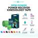 RPM Power Kinesiology Tape (5 Metres) - Latex-Free Water Resistant Sports Tape for Muscles & Joints, Green - Ideal for Sports Recovery & Muscle Aches - Buy Online on GoSupps.com