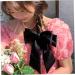 Bow Hairpin Hair Pin Hair Clip Bobby Pins Black Ponytail Clip Hair Bows for Teens Big Hair Bows Hair Barrettes for Women Hair Ribbon Bow Large Hair Bows Alloy 3 Alligator Clip Miss - Buy Online on GoSupps.com