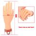 Acrylic Nail Practice Hand for Nail Techs - Rubber Nail Art Hand for Nail Supplies & Equipment - Buy Online on GoSupps.com
