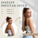 FESHFEN 28 Straight Wrap Around Ponytail Extension - Medium Chestnut Brown - Buy Online on GoSupps.com