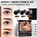 Eyebrow Pomade Makeup Brow Stamp Set of 6 Long-Lasting Waterproof & Smudge-Proof Include Brow Stencil Sponge Applicator Dual Angled Brow Brush Brow Shaper for Women - Buy Online on GoSupps.com