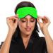 Haskirky Light Blocking Eye Mask for Deep Sleep - Breathable & Adjustable - Ideal for Travel, Yoga, Meditation - Men and Women - Buy Online on GoSupps.com