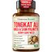 HornyGoatWeed for Men (1000mg per Serving) Male Enhancing Supplement w/ Maca Root Tongkat Ali Saw Palmetto Panax Ginseng Tribulus Terrestris & L-Arginine for Energy Drive & Strength 60 Count 60 Count (Pack of 1)