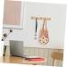 Ciieeo Key Holder Hooks Modern Holder Key Door Hat Hanger Wall for Bathroom Keys Washcloth Towel Keychain Rail Key Hanger 35X4.5X3CM Beige - Buy Online on GoSupps.com