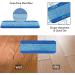 3 Pack Bona Microfiber Cleaning Pad Set - Compatible with Bona Mop for 18 Inch Hardwood Floor Cleaner - Buy Online on GoSupps.com
