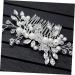 FRCOLOR 3 Pieces Hair Comb for the Bride Tiara Bridal Hair Comb Bridal Comb Crystal Headwear Accessories Banquet - Buy Online on GoSupps.com
