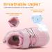 JOINFREE Baby Sneakers 6-12 Months Pink | Soft Anti-Slip Sole Infant Toddler Shoes | Breathable Athletic First Walkers - Buy Online on GoSupps.com