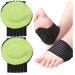 2 pair of arch support insoles flat foot deposits flat foot vault support for plantar fasciitis women or men relieves pain and reduces the pressure of orthopedic gel pad support