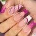 Neon Gel Nail Polish Set - 6 Colors Jelly Gel Nail Polish Set - Translucent Pink Blue Orange Green Gel Nail Polish - Crystal Gel Nail Varnish Set Soak-Off UV Led Home Nail Art - Buy Online on GoSupps.com
