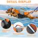 Alagirls Adjustable Dog Life Jacket - Reflective Rescue Handle XL (70-80cm) - Perfect for Pool & Beach Adventures - Buy Online on GoSupps.com