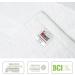 Infinitee Xclusives Premium White Washcloths Set - Pack of 12 | 13x13 Inches 100% Cotton | Body, Face, Kitchen, & Baby Towels - Buy Online on GoSupps.com