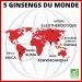NUTRIG E - Ginseng 5 Strong - Fitness & Vitality - Reduces Fatigue Strengthens Natural Defenses Fights Different Stresses - 1 to 2 Takes/Day - 60 Tablets - 30/60 Days - Made in France - Buy Online on GoSupps.com