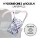 Hauck Diaper Bag with Change Pad Floral Gray Baby Changing Organizer & Stroller Accessory | Wipeable & Portable - Buy Online on GoSupps.com