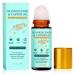 Frankincense and Castor Oil Roll On with Rose Quartz Delivers Silky Smooth Skin Feel Suitable for Face Neck Abdomen 50ML/1.7OZ(1 Pcs)