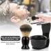 Lucomb 3-in-1 Razor Brush Set Ultimate Father's Day Shaving Gift | Shaving Brush Bowl & Stand for Wet Shaving Experience - Buy Online on GoSupps.com