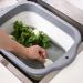 GKYMYZ Collapsible Sink with Drain Plug Sink Basin 16.5"x12"x7" Collapsible wash Basin Portable Sink tub for Dishes Space-Saving Kitchen Storage Tray Dish tub Camping Kitchen - Buy Online on GoSupps.com