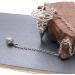 Kufoo White Metal Spiritual Pendulum - Rustproof Portable Healing Chain for Divination | Durable & Exquisite Design - Buy Online on GoSupps.com