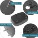 Fedour 10W Aquarium Air Pump - 1200L/h 4 Outputs Quiet Ventilation Complete Accessories for Tanks Hydroponics & Ponds - Buy Online on GoSupps.com