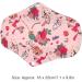 Buy Bamboo Coal Cloth Menstrual Pads - Washable Reusable Antibacterial & Deodorant - Eco-Friendly & Comfortable for Women - Buy Online on GoSupps.com