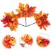 TOPBATHY 9 Pcs Maple Pumpkin Plugin Desk Top Decor Halloween Home Decor Home Decorations Fake Pumpkin Ornaments Festival Pumpkin Decoration Fall Wreath Fall Decor Vase Plastic Pine Cones - Buy Online on GoSupps.com