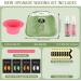 Waxing Kit Wax Kit for Women Men MaxFlat Digital Wax Pot Hard Wax Kit with Wax Accessories Brazilian Wax (Green) - Buy Online on GoSupps.com
