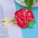 Amosfun Japanese Kanzashi Flower Hair Clip for Women and Girls - Pink - Buy Online on GoSupps.com