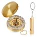 Camping survival compass hiking survival compass in the dark shining compass for camping hunting outdoor.Camping survival compass hiking survival luminance compass with pipe for camping