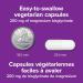 Webber Naturals Magnesium Bisglycinate 200mg - 60 Vegetarian Capsules - Buy Online on GoSupps.com
