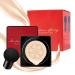 Mushroom Head Air Cushion CC Cream BB Cream Liquid Primer Foundation Full Coverage Primer and Mushroom Air Cushion CC Cream for flawless make-up even skin tone - Ivory