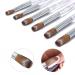 Yasterd 100% Kolinsky Acrylic Nail Brush Size 8 - Professional Multi-Crystal Handle for Acrylic Application and Nail Art - Buy Online on GoSupps.com