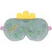 Ulife mall cactus eye mask soft fluffy plush eyelashes funny novelty eye mask eye cover shadow for children girls boys women men night sleeping meditation (green cactus) green cactus