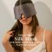 DROWSY Eyelash Protecting Silk Sleep Mask for Natural Lashes & Extensions. Deep Eye Cups Zero Pressure Total Blackout Full Wraparound (Moonlight Shadow) - Buy Online on GoSupps.com