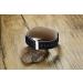 Personalized Medical Symbol Black Leather ID Tag Bracelet for Men - Adjustable 6.7-8.7" | VNOX - Buy Online on GoSupps.com