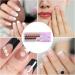 Black Tip Press On Nails Short Wearable French Tip Nail Kit With No Trace Manicure Nail Art Set For Experienced Nail Technicians Hobbyists Lencyh French Black Wear 13 - Buy Online on GoSupps.com