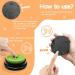 Buyvikay Set of 5 Color Dog Buttons with Rubber Mat - Communicate with Your Pet! Dog Speaking Buttons & 50 Stickers for Training - Buy Online on GoSupps.com