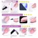 DAWCBVJQ Soft Gel Nail Glue 8ml Long-Lasting Odorless Adhesive Nail Extension Gel | For Beginners and Professionals Salon and Home Use for Manicures and Nail Care - Buy Online on GoSupps.com