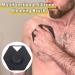 Silicone Exfoliating Body Scrubber with Storage Hooks - Easy to Clean & Reusable - Deep Clean and Revitalize Your Skin | Black - Buy Online on GoSupps.com