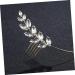 Ipetboom Flower Girl Hair Accessories for Wedding Hair Accessory for Girls Wedding Hair Comb Crystal Headpiece Hair Accessories for Girls Bridal Headdress Rhinestones Olive Branch Bride - Buy Online on GoSupps.com