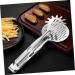 Buy Minkissy 1pc Stainless Steel Grill Tongs for Perfectly Fried Fish - Oil Drain Attachment - International Shipping Available - Buy Online on GoSupps.com