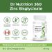 Zinc Immune Support Supplement - Increases Body's Immune System and Energy - Promotes Healthy Skin Hair and Nails - Enhanced Absorption with No Side Effects - 90 Days Supply - Dr Nutrition 360 - Buy Online on GoSupps.com