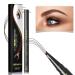 Eyebrow Pencil Eyebrow Microblading Pen Liquid Eyebrow Pen Micro 4 Point Brow Pen Long-Lasting Water-Resistant  Smudge-Proof Fine-Stroke Microblading Pencil Eyebrow Pencil Dark Brown