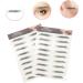 Baluue 72 Pcs Eyebrow Stickers Fake Eyebrows Waterproof Makeup Eyebrow Tool Makeup Stickers Black Soy Ink - Buy Online on GoSupps.com