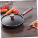 Ciieeo Pan Frying Egg Skillet Nonstick Omelette Skillet Stainless Steel Skillet Non Stick Cookware No Stick Mini Griddle Metal Cooking Utensils Wok Omelette Plate Crepe Wooden - Buy Online on GoSupps.com