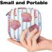 Sea Shell Marine Life Pattern Sanitary Napkin Storage Bag - Portable Menstrual Cup Pocket with Zip for Teens & Women - Buy Online on GoSupps.com