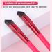 3PC Multi-Functional Eyebrow Brush Set - Professional Angled Contour and Concealer Tool (Black Small) - Buy Online on GoSupps.com