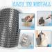 Prowithlin Cat Self Groomer 2 Pack - Wall Corner Grooming Brush and Scratcher for Short & Long Fur Cats - Soft Cat Massage Combs - Grey - Buy Online on GoSupps.com