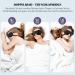 Boniesun Anti-Slip Sleeping Mask - Dual Fashion Eye Mask for Men & Women | Light Blocking & No-Slide Design | Version 2.0 - Buy Online on GoSupps.com